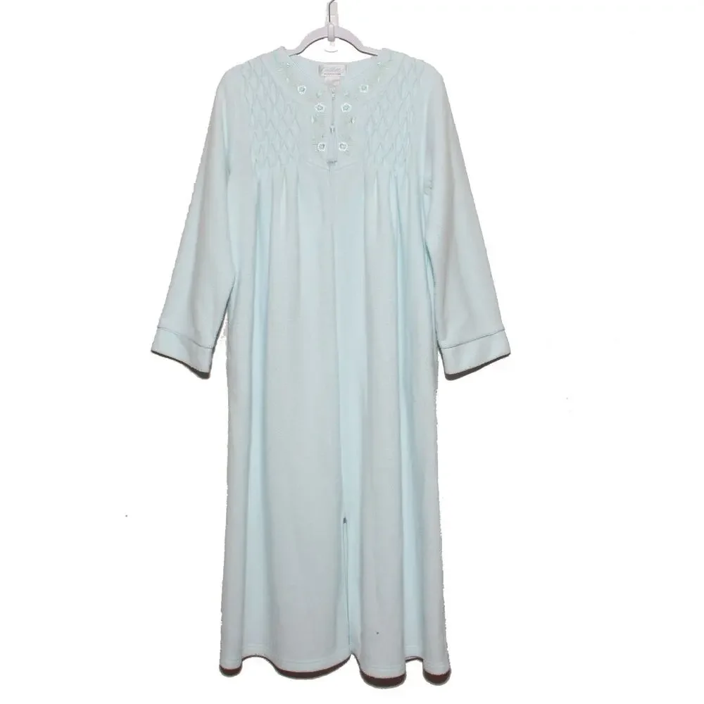 Vintage Collette by Miss Elaine Bath Robe House Coat Size Medium